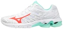 Mizuno  Wave Voltage White/Fiery Coral  Női teremcipő