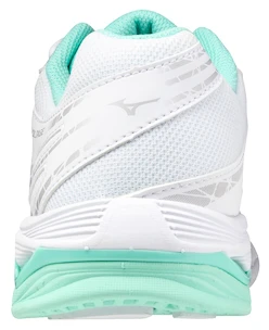 Mizuno  Wave Voltage White/Fiery Coral  Női teremcipő