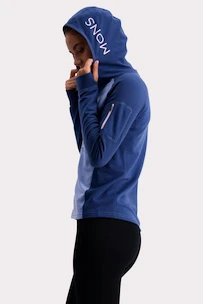 Sérült - Mons Royale  Ascend Midi Full Zip Hood Fades of Summer Női melegítőfelső  M