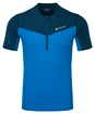 Montane  Dragon Zip T-Shirt Electric Blue Férfipóló