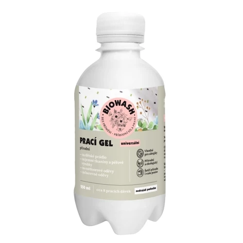 Mosószer Biowash  přírodní univerzální prací gel, 250 ml