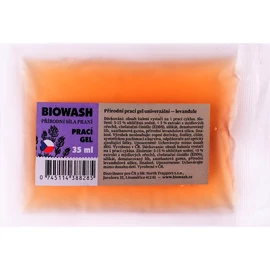 Mosószer Biowash vzorek pracího gelu levandule/lanolín na vlnu, 30 ml