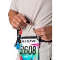 Nathan  Race Number Nutrition Waistbelt Black/Refletive  Futóöv