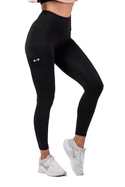 Nebbia Active leggings magas derékkal és oldalzsebbel 402 fekete