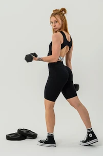 Nebbia Barbell Therapy Gym Therapy Black Női ujjatlan póló S
