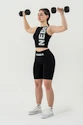 Nebbia Barbell Therapy Snatched 627 Black Női ujjatlan póló