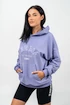 Nebbia  Branded Oversized Hoodie purple Női melegítőfelső M