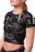 Nebbia  Crop top Active 568 volcanic black Női póló