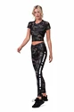 Nebbia  Crop top Active 568 volcanic black Női póló