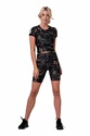 Nebbia  Crop top Active 568 volcanic black Női póló