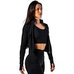 Nebbia Deni x NEBBIA Fitness Zip Tracktop 314 black Női melegítőfelső