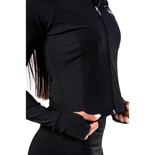 Nebbia Deni x NEBBIA Fitness Zip Tracktop 314 black Női melegítőfelső