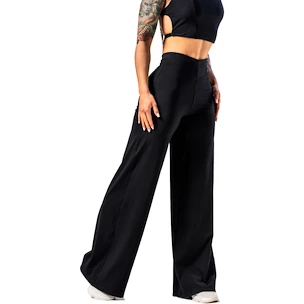 Nebbia Deni x NEBBIA High-waist Flared Pants 312 black Női leggings