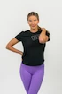 Nebbia  FIT Activewear Functional T-shirt with Short Sleeves black Női póló XS