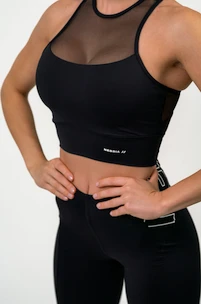 Nebbia  FIT Activewear Padded Sports Bra 437 black  Női melltartó S