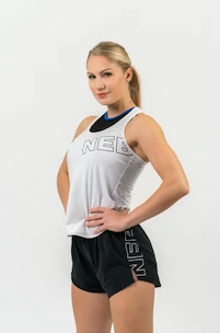 Nebbia  FIT Activewear Tank Top “Airy” with Reflective Logo white Női ujjatlan póló