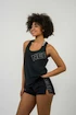 Nebbia  FIT Activewear Tank Top “Racer back” 441 black Női ujjatlan póló