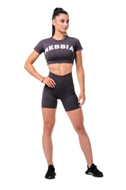Nebbia Fit & Smart női kerékpáros rövidnadrág marron