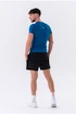 Nebbia  Functional Slim-fit T-shirt 324 blue Férfipóló