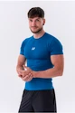 Nebbia  Functional Slim-fit T-shirt 324 blue Férfipóló