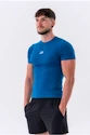 Nebbia  Functional Slim-fit T-shirt 324 blue Férfipóló