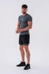 Nebbia  Functional Slim-fit T-shirt 324 grey Férfipóló