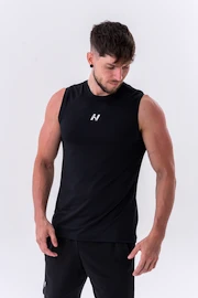 Nebbia Functional Sporty Tank Top “Power” 322 black Ujjatlan póló férfiaknak