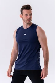 Nebbia Functional Sporty Tank Top “Power” 322 dark blue Ujjatlan póló férfiaknak