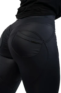 Nebbia  Glossy look Bubble Butt leggings high waist 586 black Női leggings