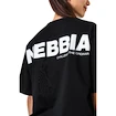 Nebbia GYM ESSENTIALS Oversized T-shirt 381 black Póló