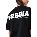 Nebbia GYM ESSENTIALS Oversized T-shirt 381 black Póló