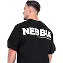 Nebbia GYM ESSENTIALS Oversized T-shirt 381 black Póló