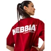 Nebbia GYM ESSENTIALS Oversized T-shirt 381 red Póló