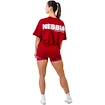 Nebbia GYM ESSENTIALS Oversized T-shirt 381 red Póló