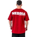 Nebbia GYM ESSENTIALS Oversized T-shirt 381 red Póló