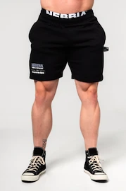 Nebbia Gym Sweatshorts GYM BRO 352 Black Férfirövidnadrág