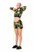 Nebbia  High-energy double layer shorts 563 jungle green Női rövidnadrág