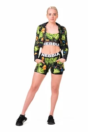 Nebbia High-energy double layer shorts 563 jungle green Női rövidnadrág