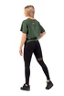 Nebbia  High-Waist ¾ Length Sporty Leggings 404 black Női leggings