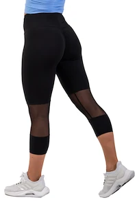 Nebbia  High-Waist ¾ Length Sporty Leggings 406 black Női leggings XS