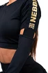 Nebbia Honey Bunny Crop Top 821 black Női felső