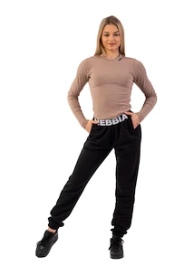 Nebbia  Iconic Mid-Waist Sweatpants 408 black Női melegítőalsó XS