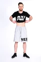 Nebbia  Iconic shorts "Back To The Hard Core Roots" 343 grey Férfirövidnadrág