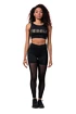 Nebbia Intense Gold Mesh leggings 829 black Női leggings