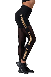 Nebbia Intense Gold Mesh leggings 829 black Női leggings