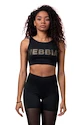 Nebbia Intense Gold Mesh Mini Top 830 black Női felső S