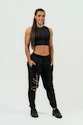 Nebbia Intense Women's Compression Push-Up Top Mesh 842 Gold Női felső