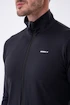 Nebbia  Long sleeved w hoodie Sporty Zipper Jacket with side pockets “Control” 332 black Férfidzseki