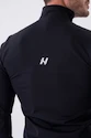Nebbia  Long sleeved w hoodie Sporty Zipper Jacket with side pockets “Control” 332 black Férfidzseki