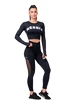 Nebbia  Mesh leggings high waist 573 black Női leggings